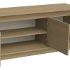 Rack Mosconi Mueble De Tv Minimal Avellana