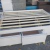 Base Box Para Sommier Con 4 Cajones Correderas Metalicias