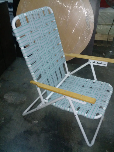Sillon Playero Emperador. 5 Posiciones. Cintas. Plegable