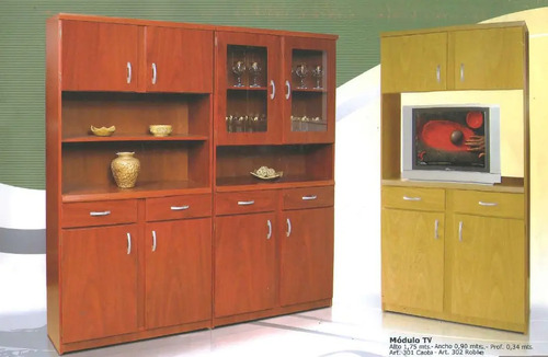 D_423221-MLA20734479999_052016-O.jpg Modulo Organizador P- Tv- Led 32 - Melamina. 90 Cm Cod. 303