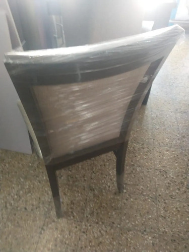 Silla Cocina Comedor Guatambu Enrique Con Respaldo Tapizado.