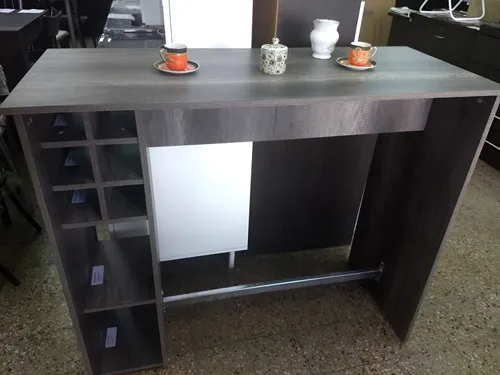 Barra Cocina Desayunador. Melamina. 120 X 102 X 50 Cod. 360