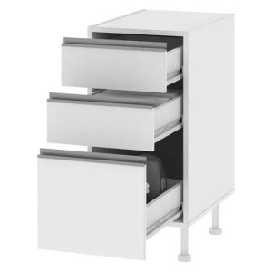 D_605295-MLA72744547182_112023-O.jpg Modulo Complemento Bajo Mesada 3 Cajones. 40-85-60. Aluminio