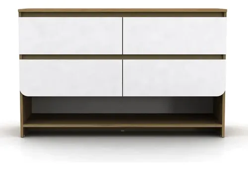 D_605430-MLA79411162315_092024-O.webp Comoda Cajonera Chiffonier 4 Cajones, Estante Cod. 716270