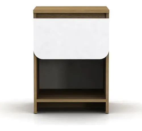 Mesa De Luz Para Sommier 1 Cajon- 1 Estante Cod. 732270
