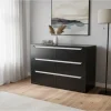 Comoda Chiffonier Laqueada Con 6 Cajones Duna- 110-80-38