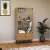 Mueble Organizador Cristalero 2 Ptas, 2 Caj 182 X 70 Rt 3151