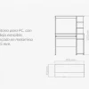 D_608393-MLA31093651746_062019-O.webp Mesa Para Pc Computacion C- Alzada 135 X 85 X 45. Cod. 8001