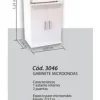 Mueble Auxiliar Para Microondas 2 Puertas- Estante Cod. 3046