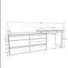 D_609871-MLA105464082691_012026-O.jpg Comoda 6 Cajones Con Maquillador Tables 3114 Color Olmo/blanco