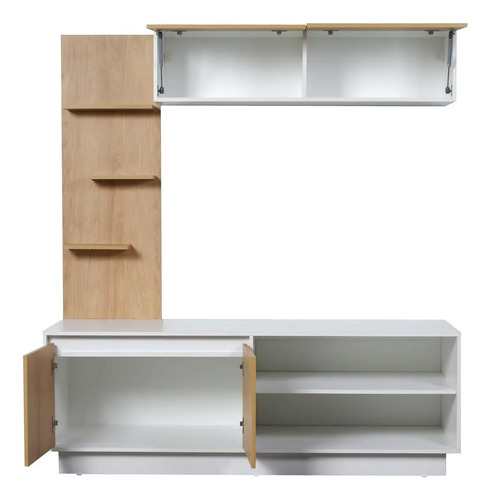 Modular Centro De Entretenimiento Calabria 162 X 177 X 51