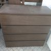 Comoda Cajonera Chiffoniers 4 Cajones. Melamina 0.90 Mts.