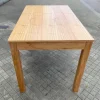 Mesa De Cocina- Comedor Lustre Paraiso 140 X 80 Base 4 Patas
