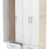 Placard Ropero 4 Puertas, 2 Cajones 1.14- 1.80- 0.47 Dpb 114