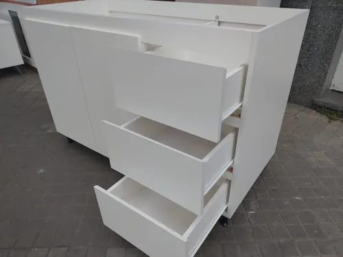 D_613224-MLA70231314518_072023-O.webp Bajo Mesada 2 Puertas 3 Caj. - 120 X 57 X 82 Mdf 15 Mm-