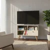 Rack Mesa Para Tv Led 32 Escandinava Dl 880- 90 X 65 X 35