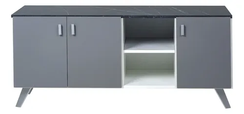 Rack Mesa Para Tv Led Mesina- 2puertas- Estantes- 118 X 52