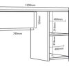 D_618755-MLA79878688777_102024-O.jpg Mesa Escritorio Infantil 1 Puerta- 120 X 45- Dlo 100