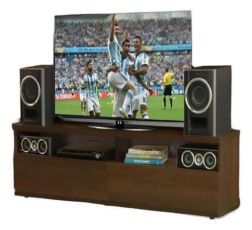 D_619789-MLA78793898431_082024-O.webp Rack Mesa P Tv Hasta 65 - 2 Cajones- 180 X 51 X 40 Cod. 5572