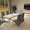 D_621208-MLA81787462178_012025-O.jpg Mesa Cocina Comedor Extensible 180 A 225 X 0.90. B. Cromado