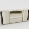 Bahiut Vajillero Dynamic 180 X 85 Con Usb, Cajones Y Puertas