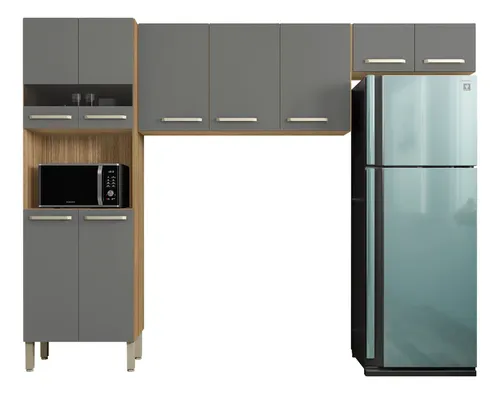 Kit De Cocina Panel + Alacenas Versalles Kits Parana