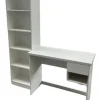 Escritorio Mesa Para Pc 100 X 45 Con Columna- 5 Estantes