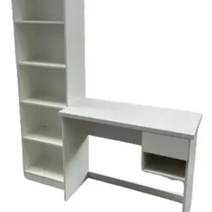 Escritorio Mesa Para Pc 100 X 45 Con Columna- 5 Estantes