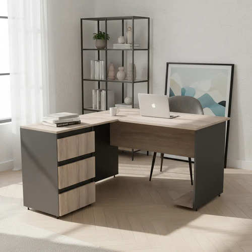 Escritorio P- Oficina Con Cajonera 1.20 X 0.70 3911- 7303