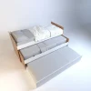 Cama Nido Bicama 1 Plaza 0,80 Mts. Con Carro Cama. Cod. 6457