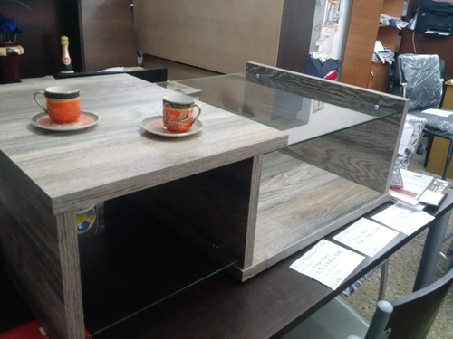 D_623139-MLA26048183881_092017-O.jpg Mesa De Living Centro Con Vidrio. Cod. 5342