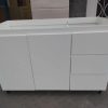 Bajo Mesada Y Alacena 1.20 Mdf 15 Mm- Con Mesada Marmol Sint
