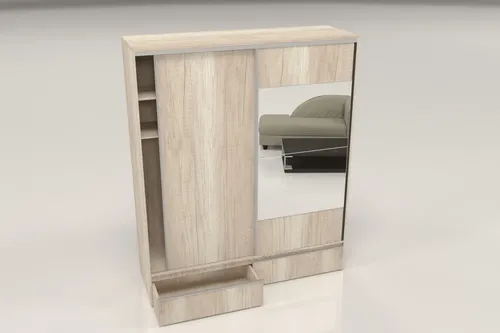 Ropero Placard Ragazzo 180 X 215 X 60- 1 Puerta Con Espejo