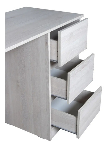 D_625465-MLU74996487393_032024-O.jpg Escritorio Moderno Oficina Melamina 3 Cajones 109x75x45 Cm