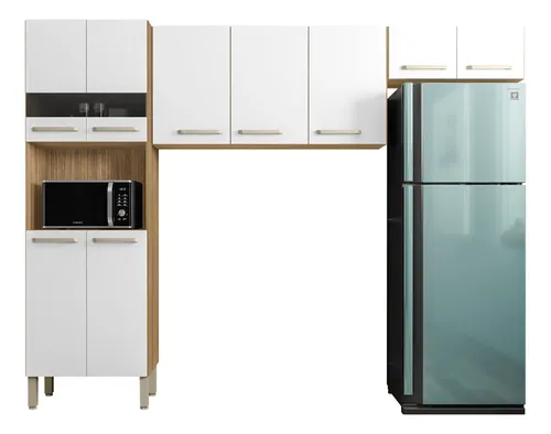 Kit De Cocina Panel + Alacenas Versalles Kits Parana