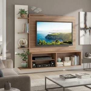 D_626782-MLA100022303979_122025-O.jpg Home Havana Para Tv De 55 Pulgadas Ht100 Fellicci Color Manchester/champagne Muebles Para Televisión