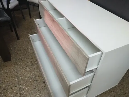 Comoda Chiffonier Cajonera- 3 Cajones Cod. 3422- Melamina