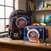 Mochila Escolar, Lunchera Y Monedero. Space. Vest