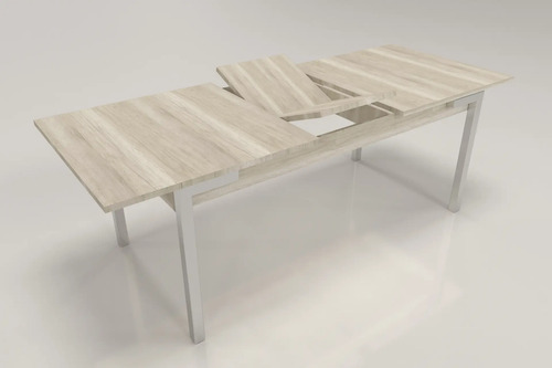 D_627906-MLA81787393594_012025-O.jpg Mesa Cocina Comedor Extensible 180 A 225 X 0.90. B. Cromado