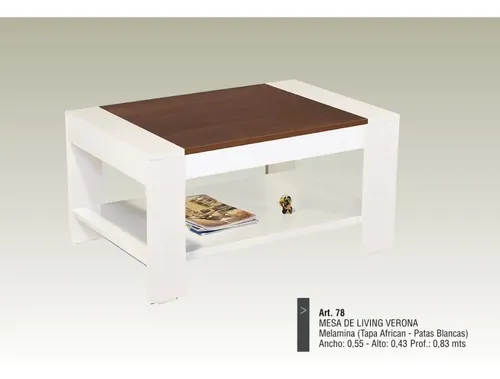 D_628139-MLA43960428540_102020-O.webp Mesa Ratona Para Living. Verona. Combinada. 83 X 55 X 43