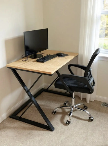 Dlf Sillon Escritorio Con Rueda- Base Cromada Con Negro Tms8