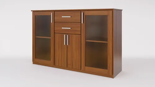 Bahiut Vajillero Corpus- 4 Puertas, 2 Cajones 155 Cm Cod 329