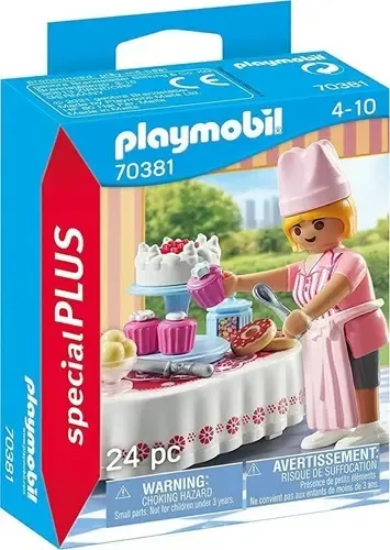 Bloques Para Armar Playmobil Mesa De Dulces 24 Piezas