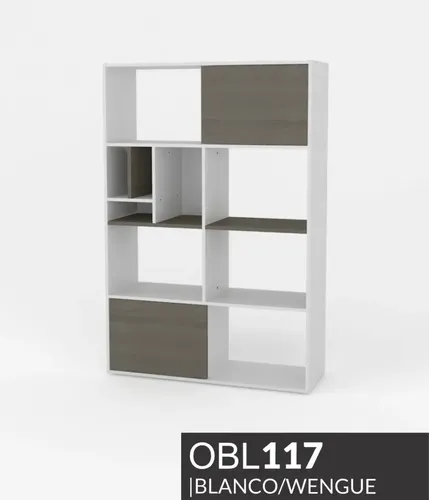 Biblioteca Organizador Con Estantes 103 X 154 X 36- Obl 117