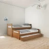 D_632711-MLA89446736523_082025-O.webp Cama Nido Triple Con Carro Cama- Pino Lustrado- Cod. 212