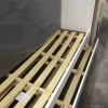 Cama 1 Plaza Laqueada Elegante - Con Mesa De Luz- Cod. 800