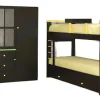 Ropero Placard Infantil 3 Caj. 3 Ptas. Mdf Laqueado- Cod 319