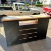 Bahiut Rack Vajillero 2 Puertas 4 Cajones Tapa Paraiso Milan