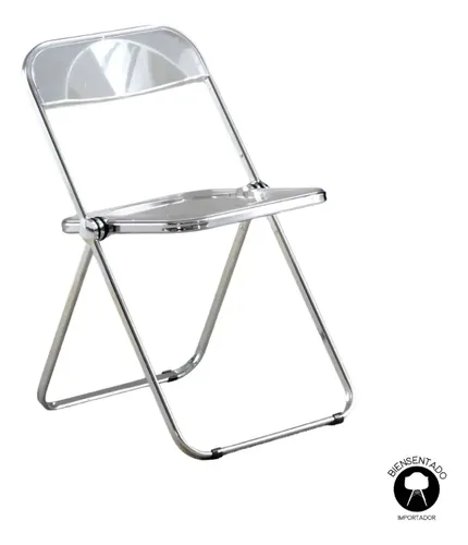 D_635213-MLA106588866841_022026-O.webp Juego De 4 Sillas Plia Plegable Transparente Acrílico Metal