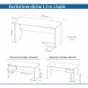 D_636588-MLA86043784723_062025-O.webp Escritorio Para Oficina Con Cajon. 1.50 X 0.70 3912- 7201